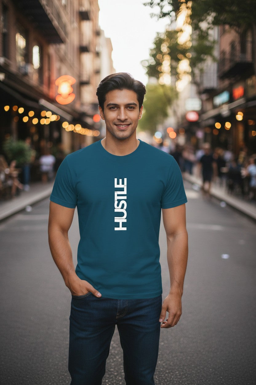 Hustle Vertical Statement Tee