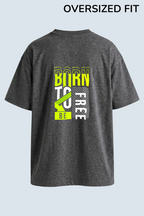 Born Free Neon Statement Tee