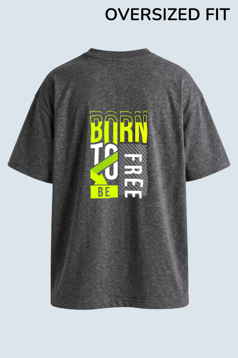 Born Free Neon Statement Tee