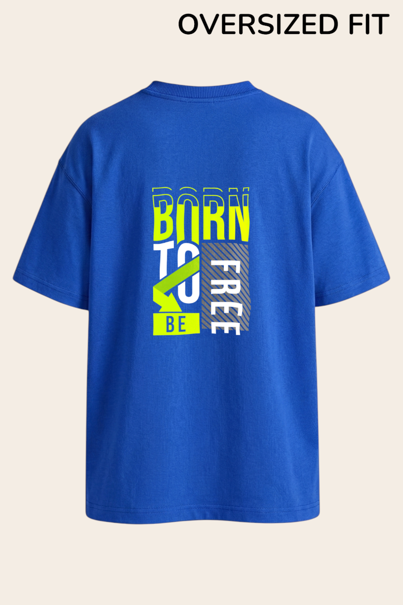Born Free Neon Statement Tee