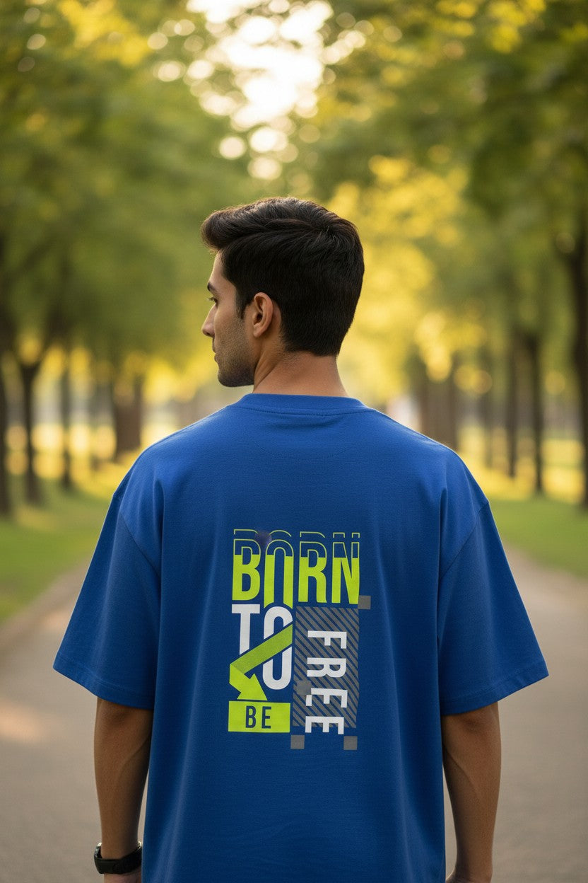 Born Free Neon Statement Tee