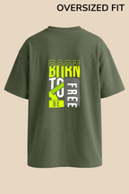 Born Free Neon Statement Tee