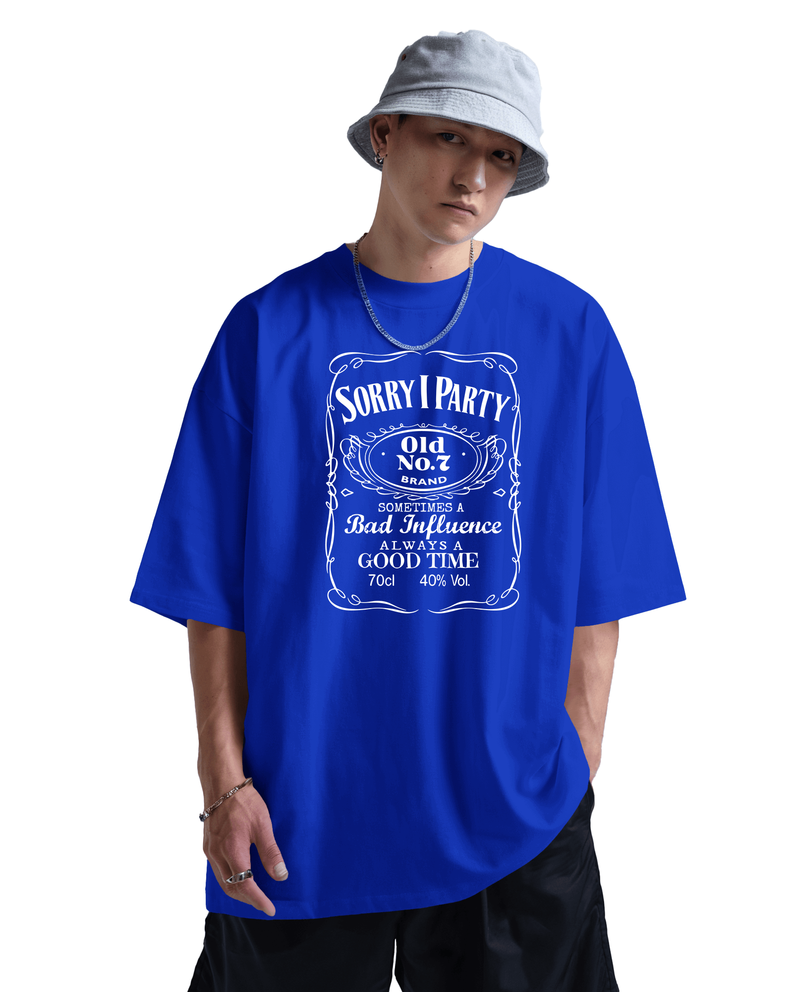 Sorry I Party Oversized Tee