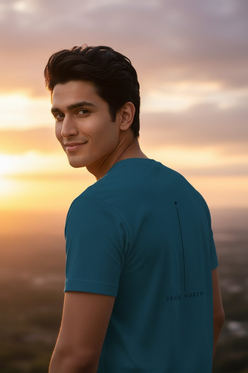 The "True North" Minimalist Tee