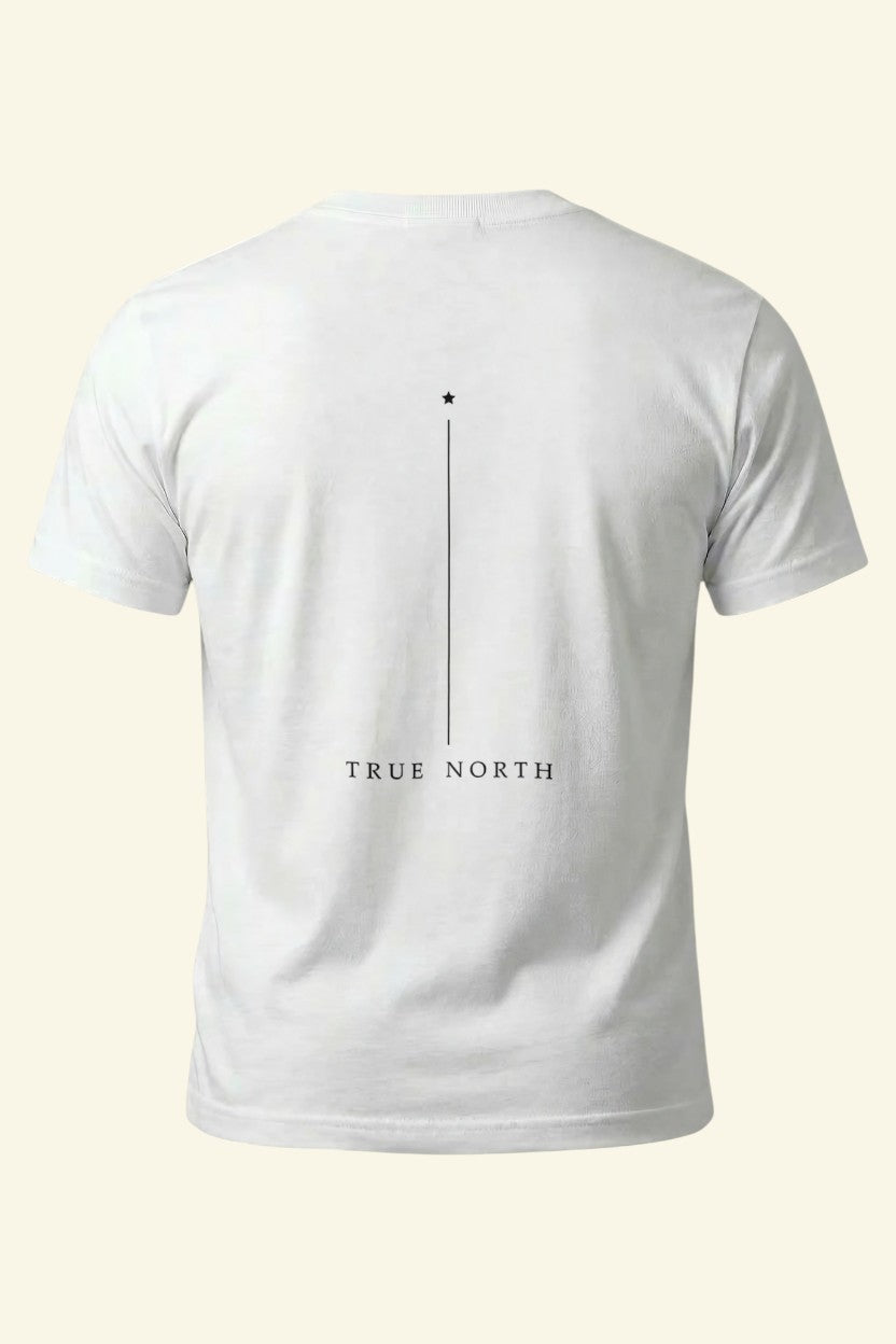 The "True North" Minimalist Tee