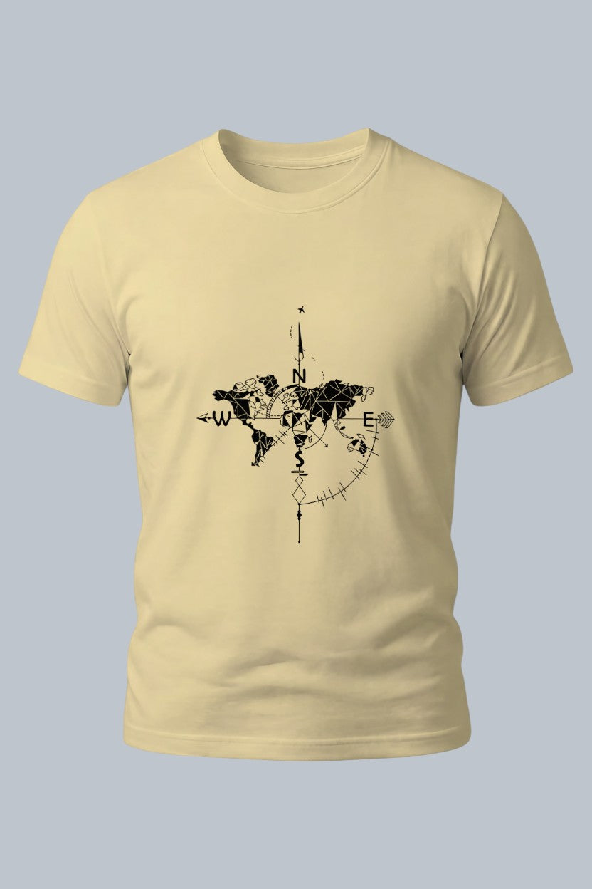The "Geometric Globalist" Tee