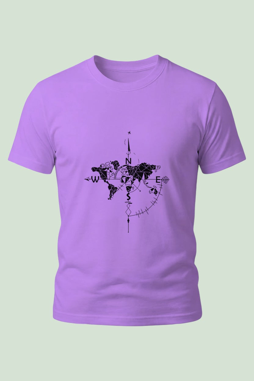 The "Geometric Globalist" Tee