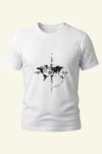 The "Geometric Globalist" Tee