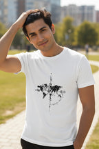 The "Geometric Globalist" Tee