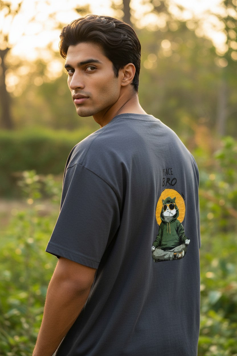 Peace Mode Cat Tee