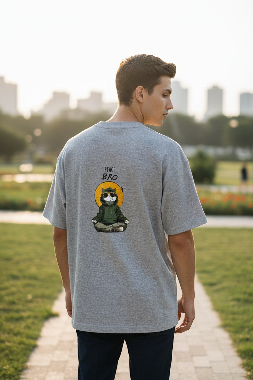 Peace Mode Cat Tee