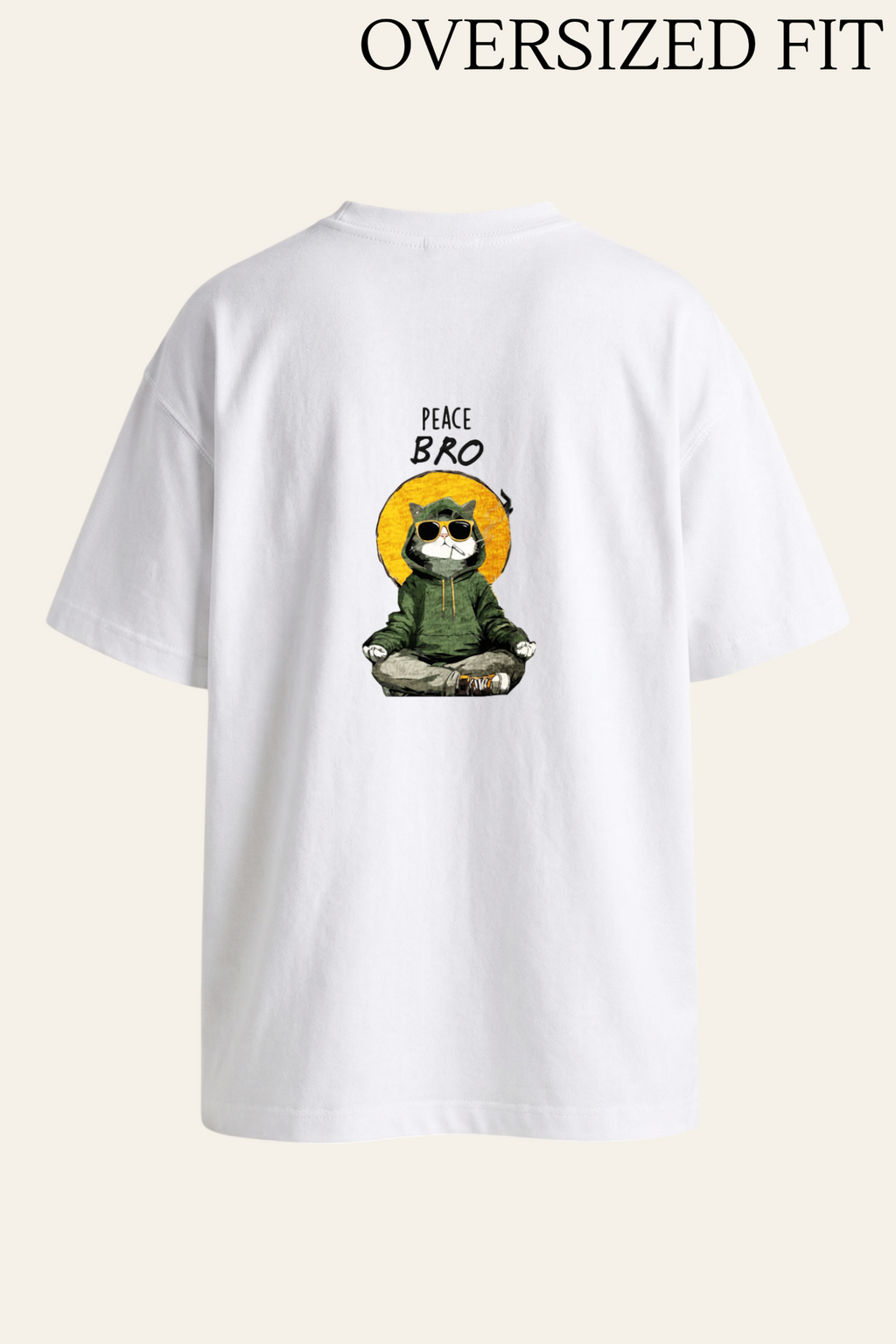 Peace Mode Cat Tee
