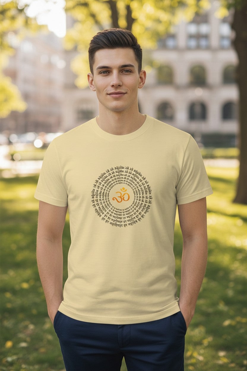 Om Resonance Spiral Tee