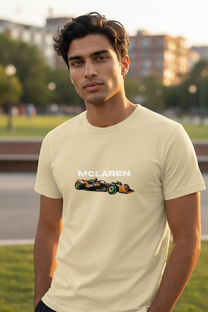 Papaya Velocity Racing Tee