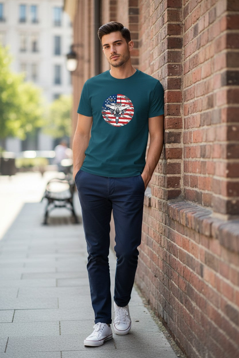 The Sky-High Patriot Tee