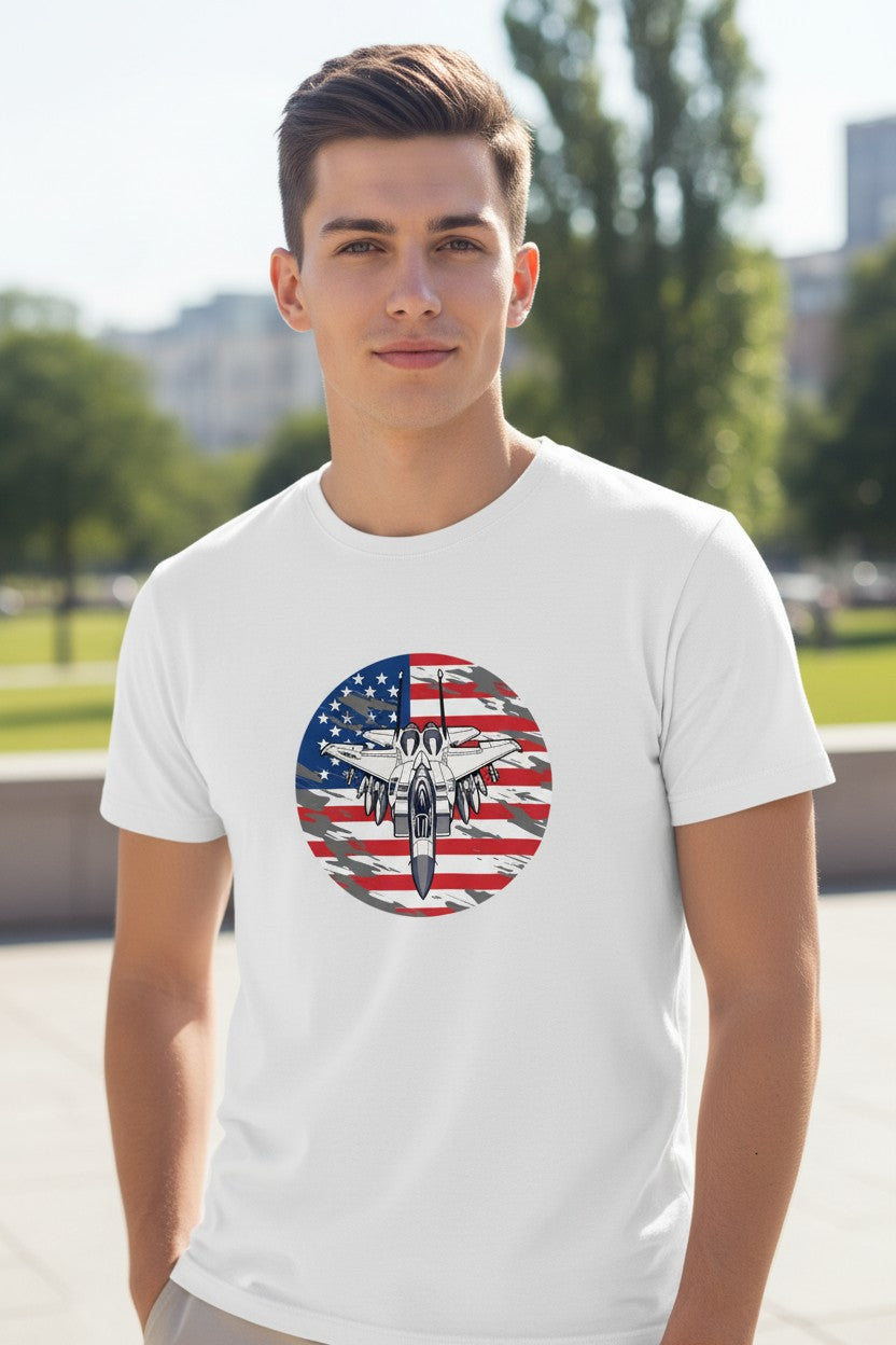 The Sky-High Patriot Tee
