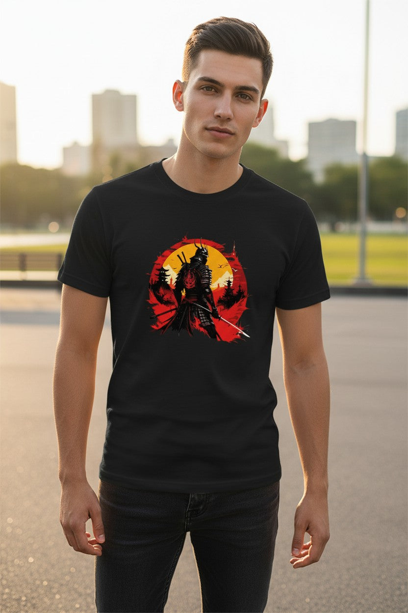 The Sun-Flare Samurai Tee