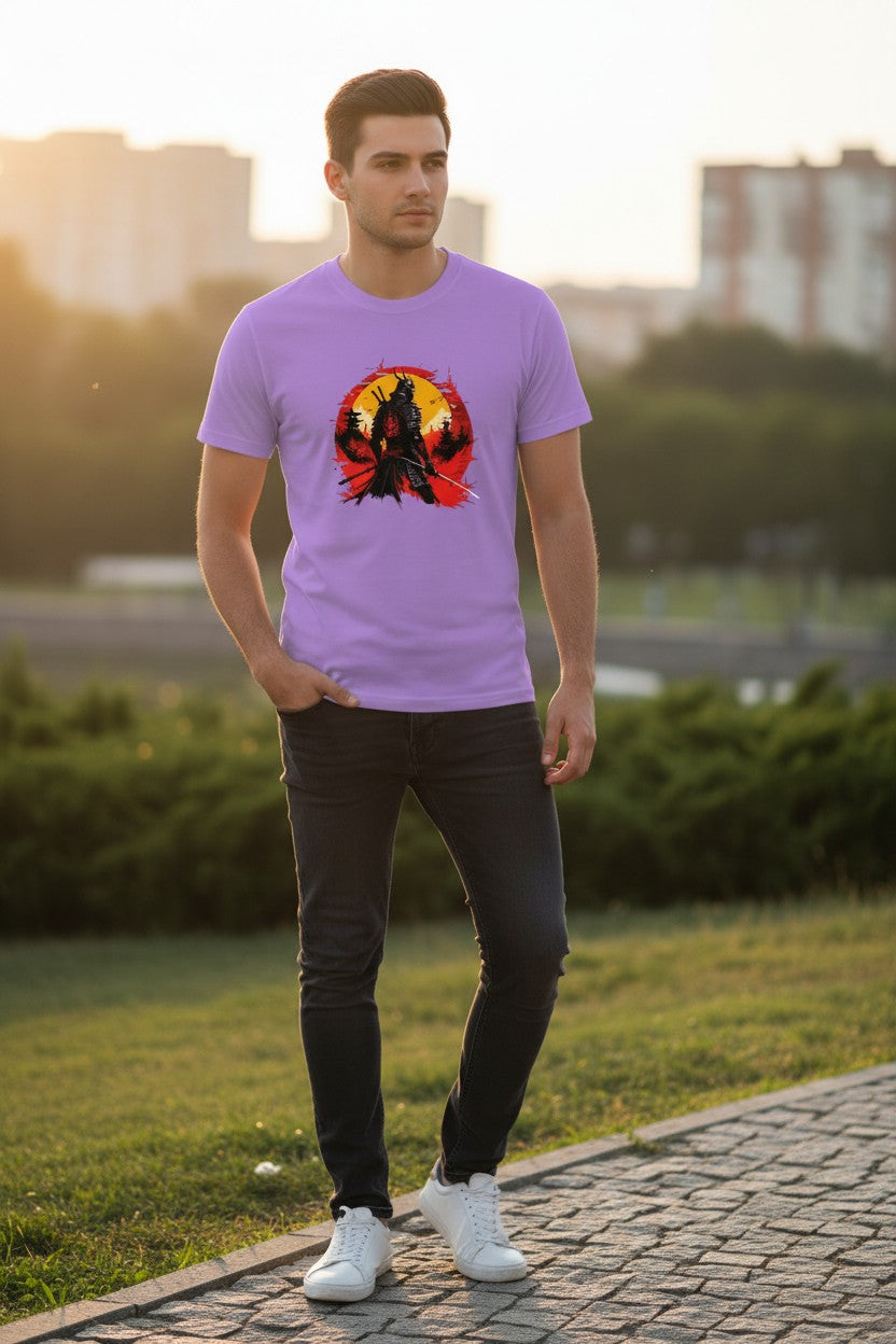 The Sun-Flare Samurai Tee