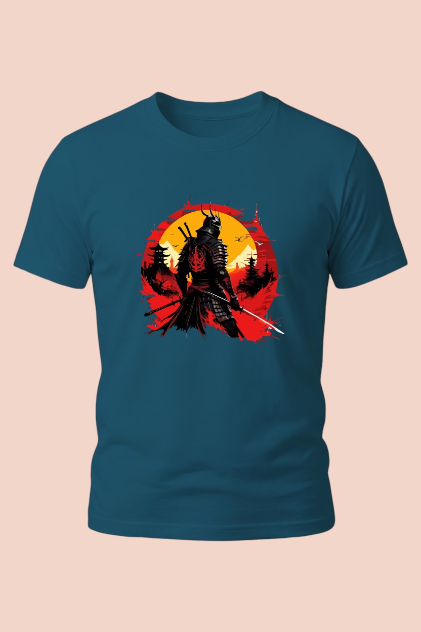 The Sun-Flare Samurai Tee
