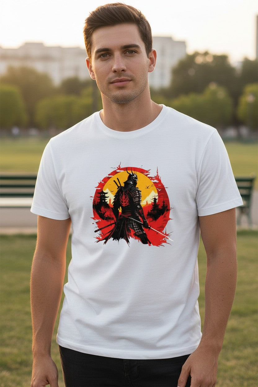The Sun-Flare Samurai Tee