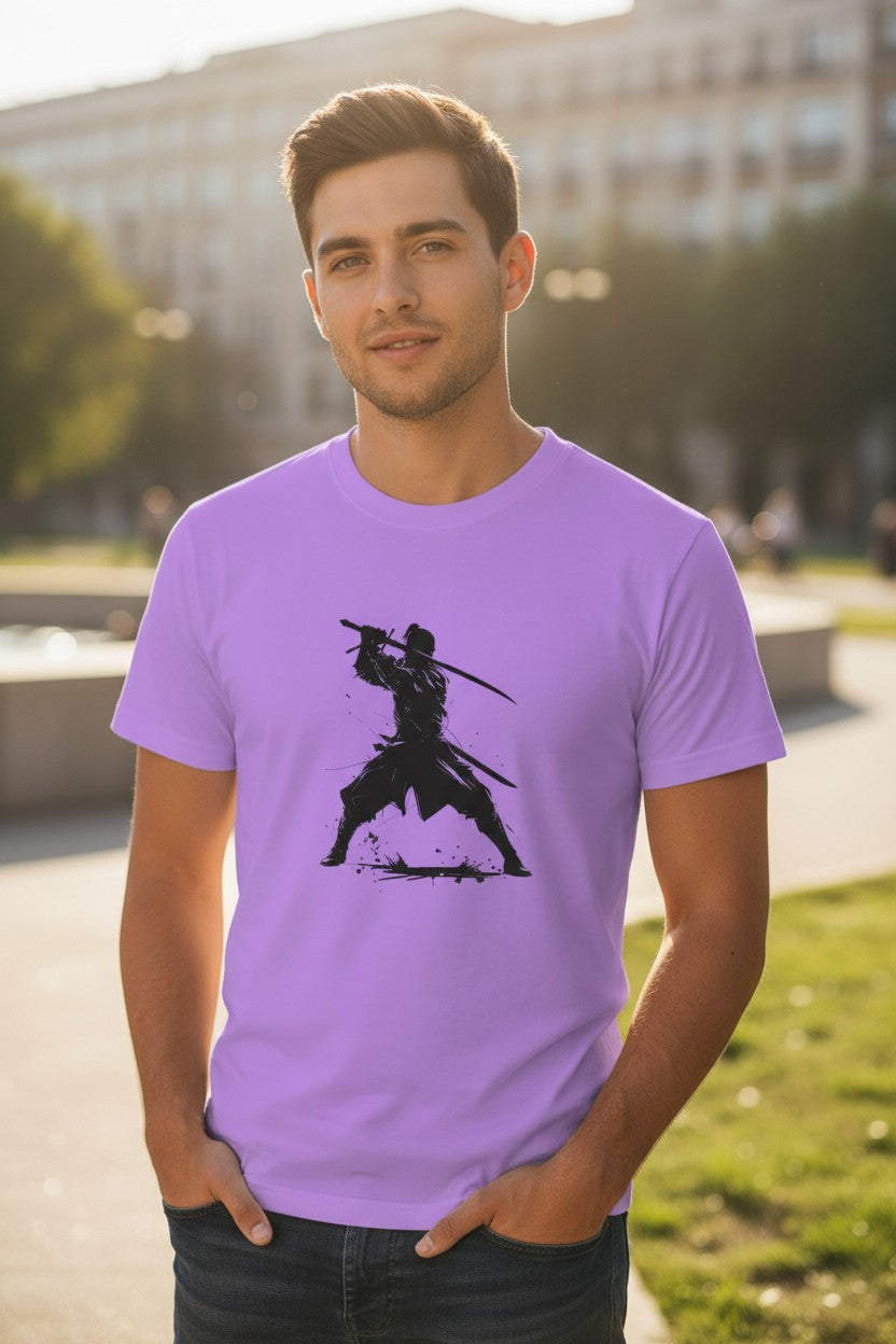 The Katana Ink-Wash Tee