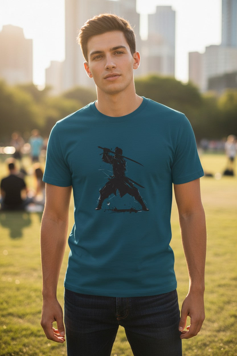 The Katana Ink-Wash Tee