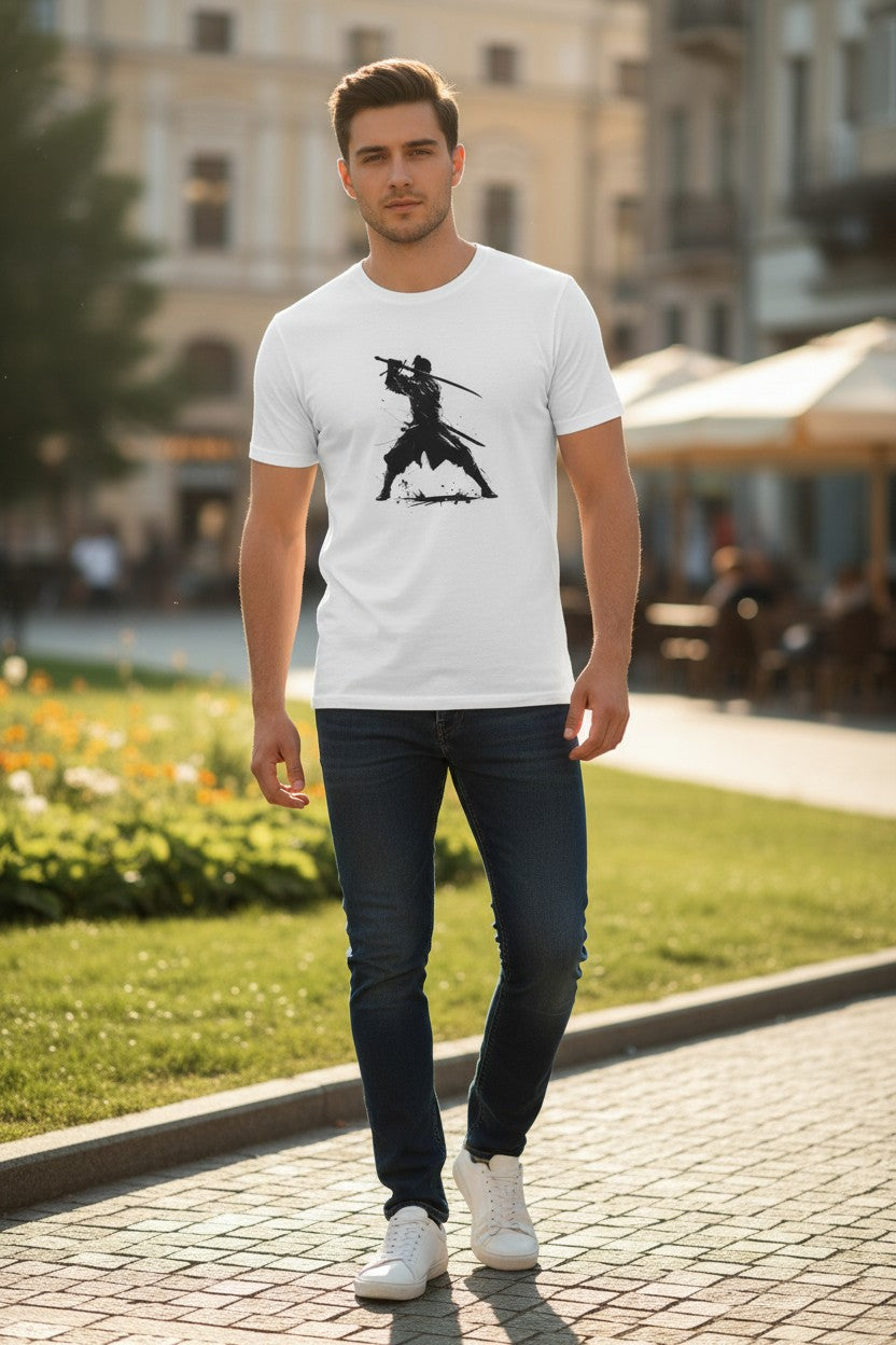 The Katana Ink-Wash Tee